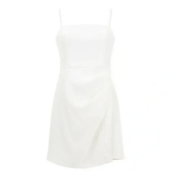 French Connection Whisper Bow Envelope Mini Dress Size 10 - Picture 6 of 8